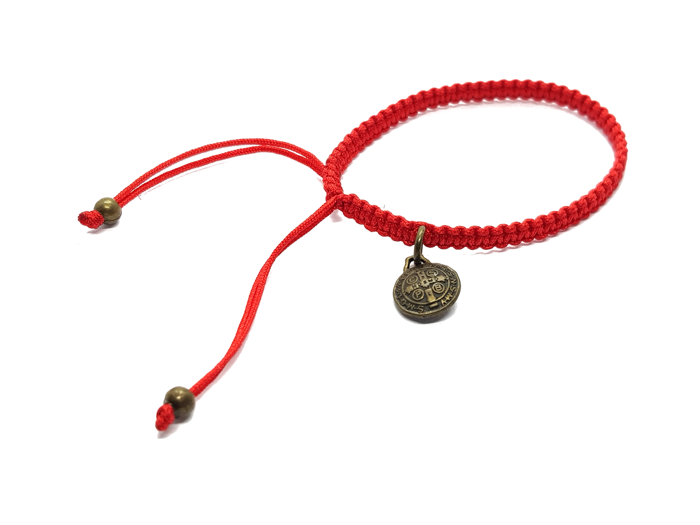 Pulsera de protección para niño/niña con medalla de San Benito