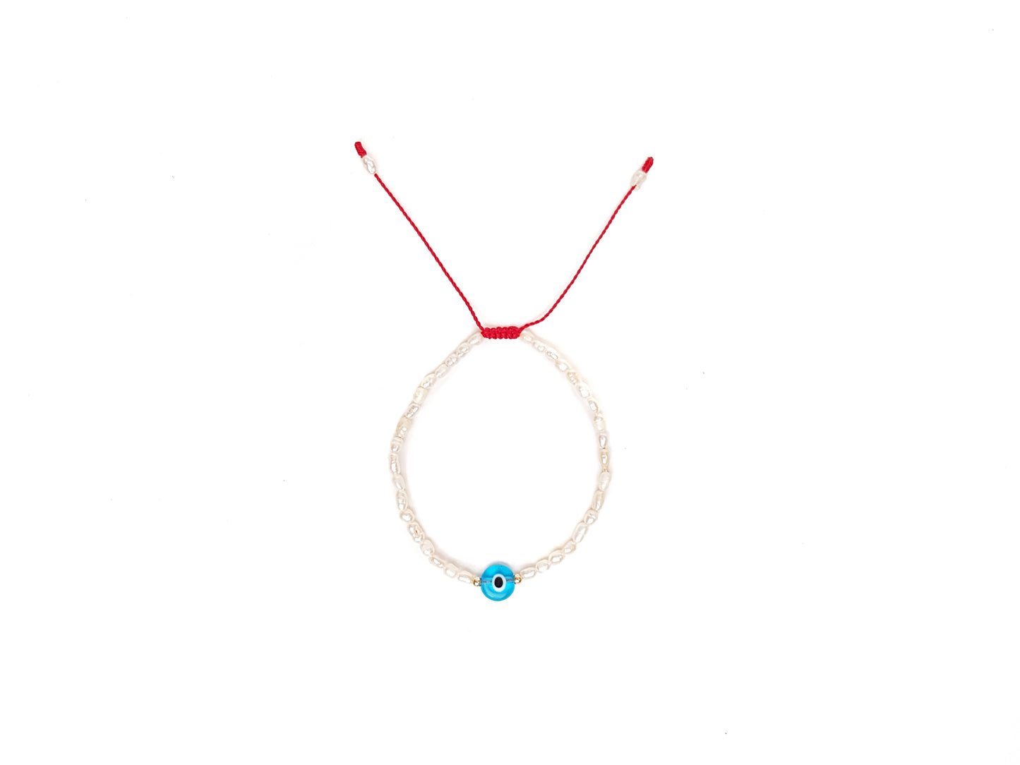 Pulsera Roja De Protección De Coral Y Plata 925