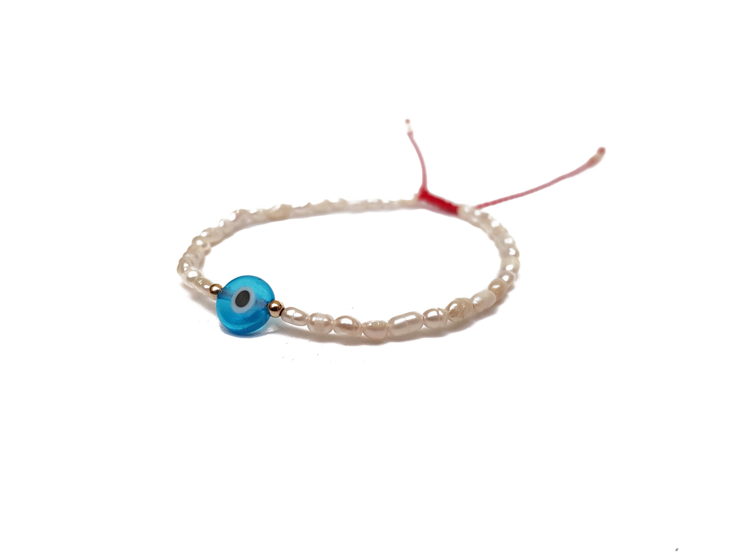 Pulsera Roja De Protección De Coral Y Plata 925