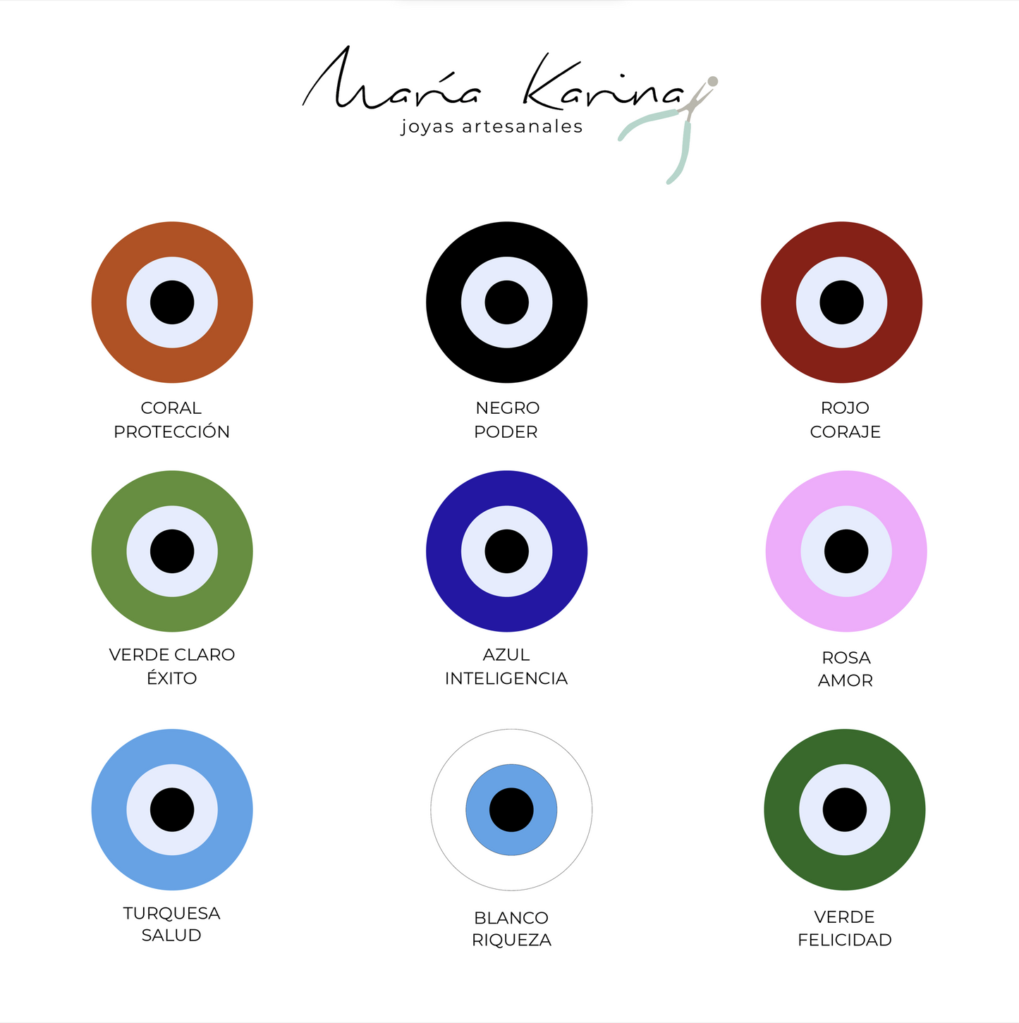 Pulsera Roja Tejida De Protección Con Ojo Turco