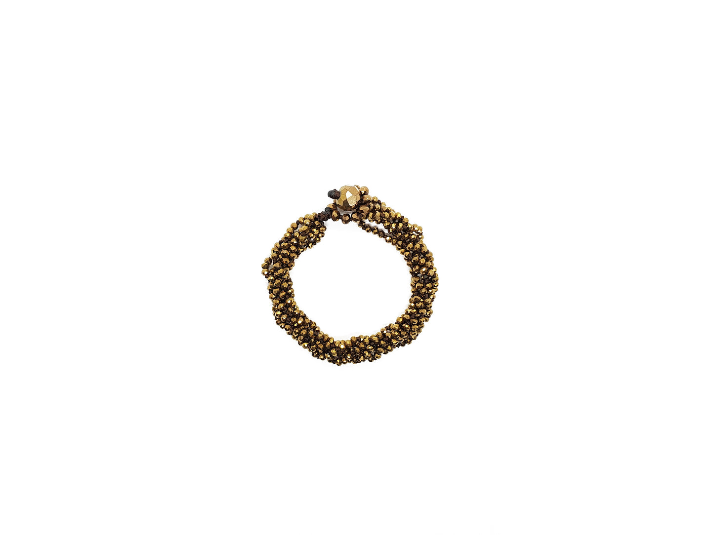 Brazalete De Cristal Cobre