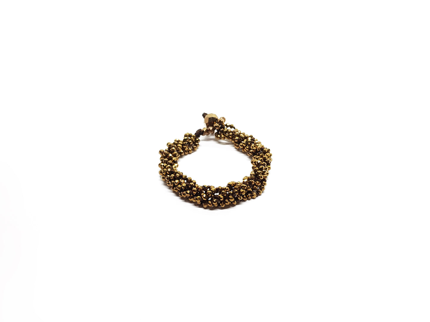 Brazalete De Cristal Cobre
