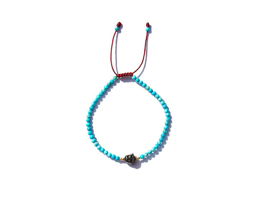 Pulsera de Turquesa con Buda